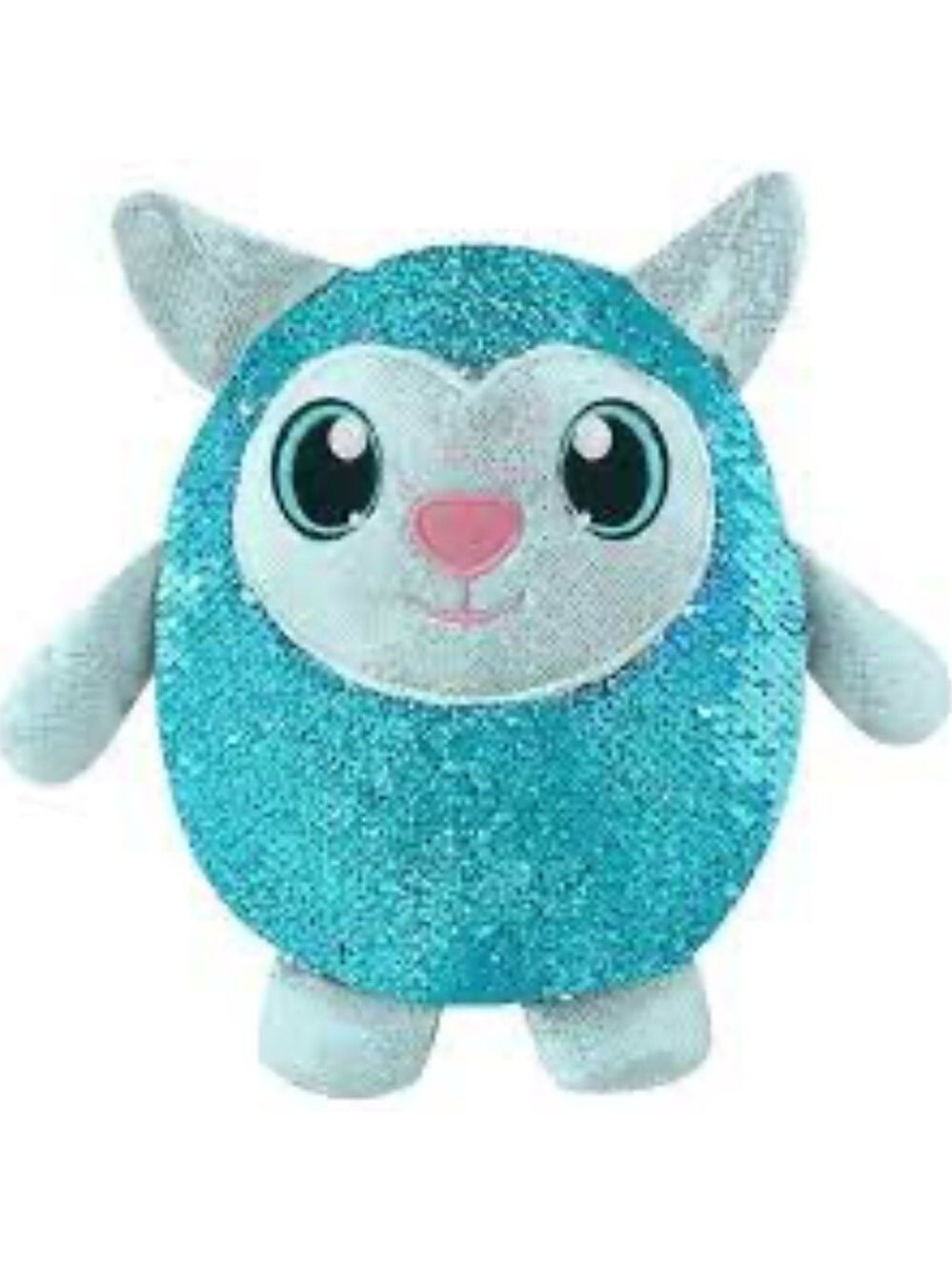 Shimeez 8" Lainey Lamb Sequin Plush